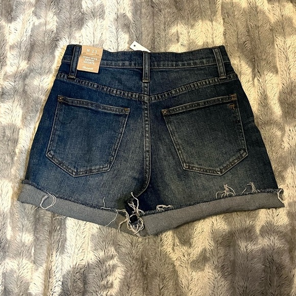 Madewell High-Rise Denim Shorts Size 23 - Picture 3 of 14